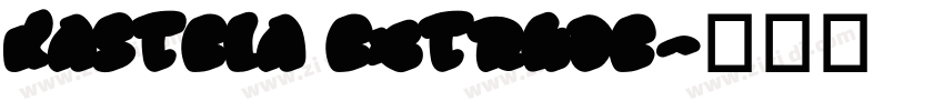 Kastela Extrude字体转换